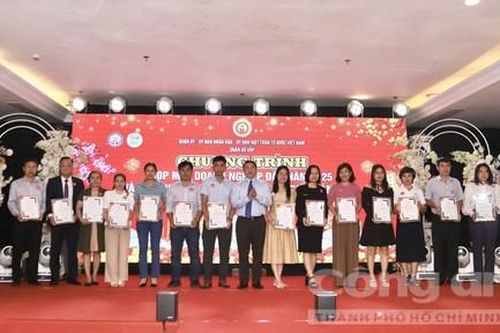 Quận Gò Vấp họp mặt, biểu dương doanh nghiệp tiêu biểu đầu năm 2025