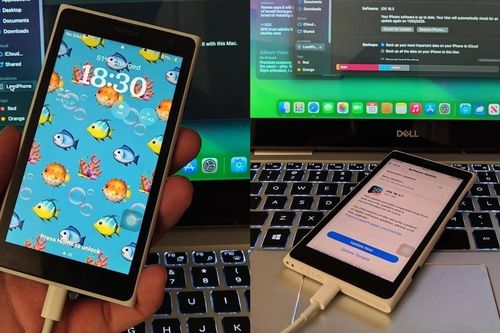 Chiếc điện thoại Nokia 12 năm tuổi được 'hồi sinh', chạy IOS mượt mà