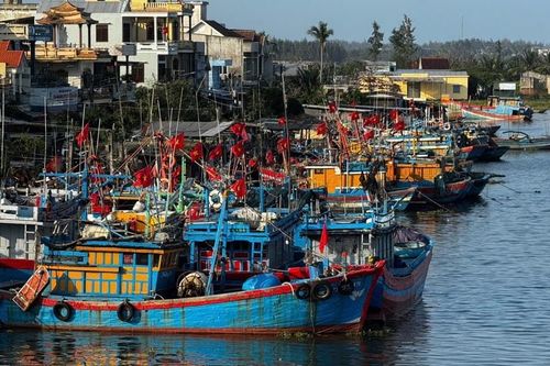 Tàu thuyền gặp khó vì cảng bị bồi lấp