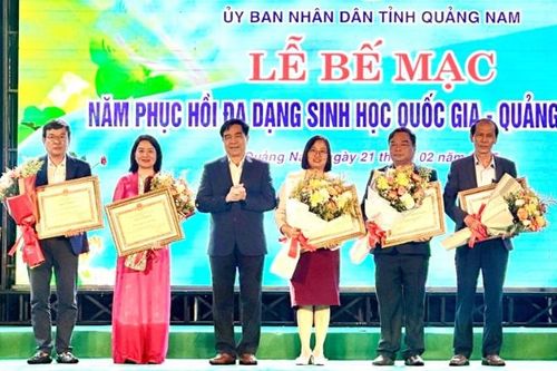 Năm phục hồi đa dạng sinh học quốc gia - Quảng Nam 2024 là sự kiện môi trường có quy mô tầm quốc gia và quốc tế