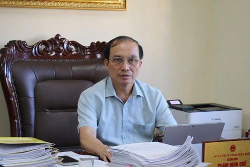 Giám đốc Phạm Đình Quế - Người tâm huyết và nhiều sáng kiến của Tư pháp Điện Biên