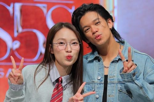 MC Khánh Vy thực hiện thử thách đặc biệt cùng Trọng Hiếu trên sóng VTV