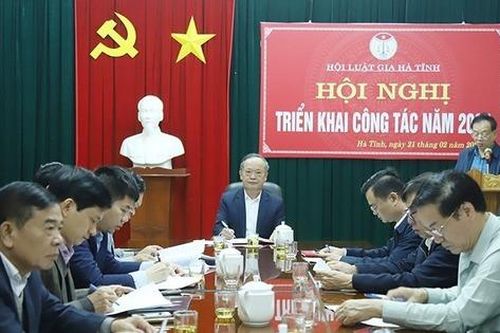 Hội Luật gia Hà Tĩnh triển khai nhiệm vụ công tác năm 2025