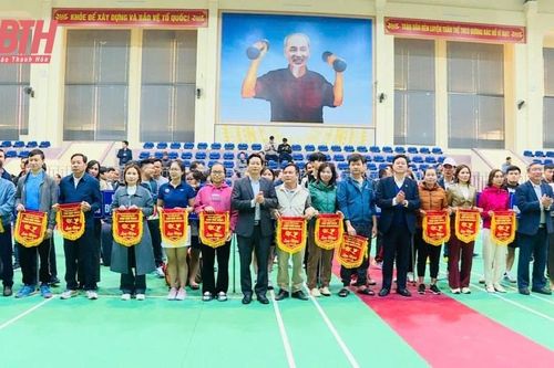 Yên Định: Khai mạc Giải thể thao mừng Đảng, mừng Xuân Ất Tỵ 2025