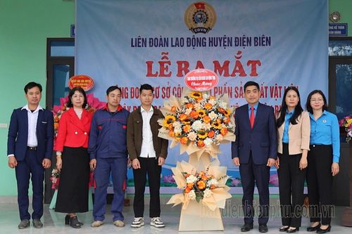 Ra mắt, trao quyết định thành lập Công đoàn cơ sở