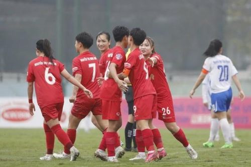 Phong Phú Hà Nam vô địch lượt đi Giải bóng đá nữ U.19 quốc gia 2025