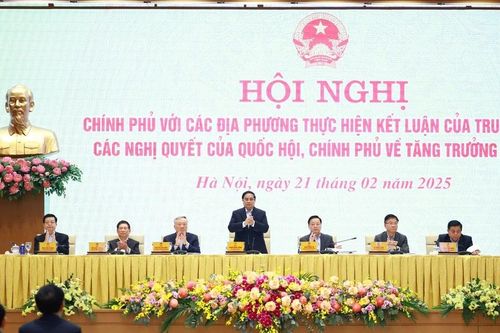 Hội nghị Chính phủ với các địa phương về tăng trưởng kinh tế