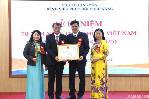 Bệnh viện Phục hồi chức năng tỉnh kỷ niệm 70 năm ngày Thầy thuốc Việt Nam