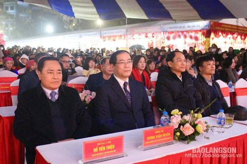 Khai mạc Lễ hội văn hóa ẩm thực Xứ Lạng Xuân Ất Tỵ 2025
