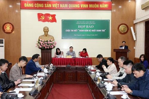 Thái Nguyên: Phát động cuộc thi viết 'Trăm năm Đệ nhất danh trà'