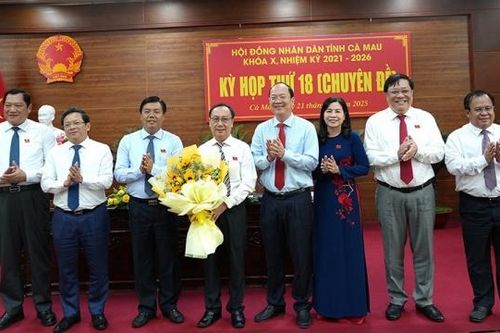 Cà Mau có tân Phó Chủ tịch HĐND tỉnh