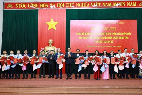 Tinh gọn bộ máy ở tỉnh Quảng Bình: Sẵn sàng tâm thế để hoạt động tốt hơn