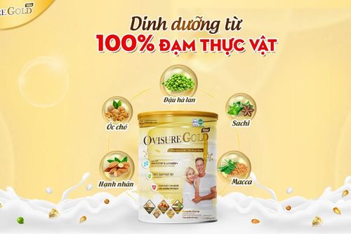 Ovisure Gold bản nâng cấp - giải pháp dinh dưỡng từ 100% đạm thực vật
