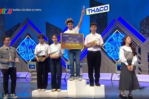 Đường Lên Đỉnh Olympia: Nam sinh Nghệ An giành chiến thắng 'nhanh như chớp'