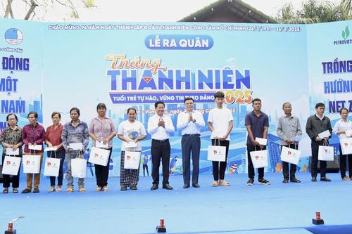 Phát động Tháng thanh niên, trồng cây xanh nhằm bảo vệ môi trường