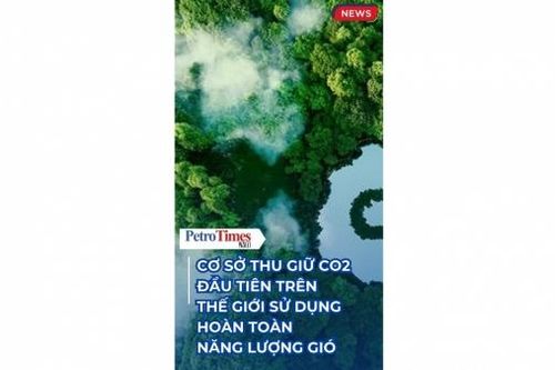 Dự án thu giữ CO2 đầu tiên sử dụng hoàn toàn năng lượng gió