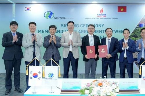 PV GAS PIPE hợp tác toàn diện với NEXTEEL Hàn Quốc