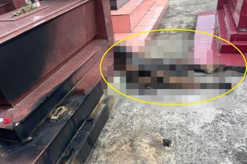 Đang làm rõ vụ người đàn ông chết cháy bên trong khu gò mả