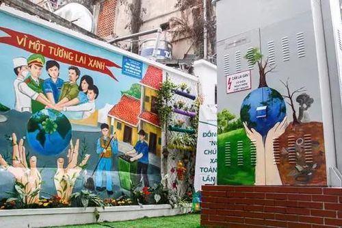 Vẽ tranh cho sạch ngõ