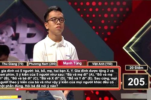 Câu hỏi hack não khiến 4 nhà leo núi Đường lên đỉnh Olympia chịu thua