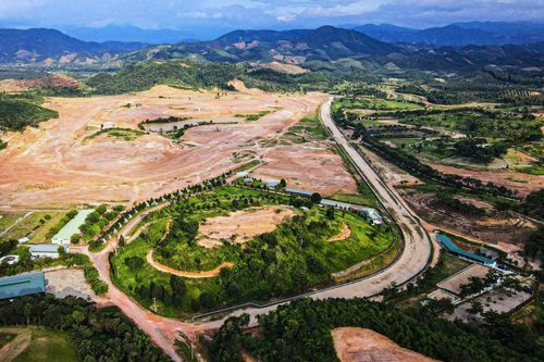 Cận cảnh nơi xây dựng trường đua chó, đua ngựa có cá cược tại Lâm Đồng