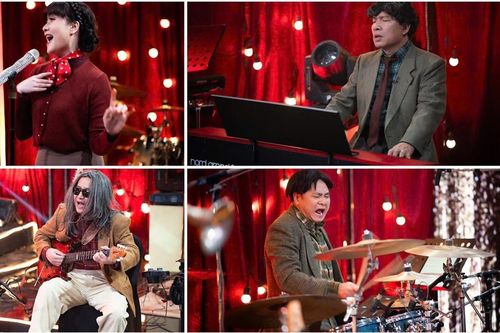 Video bộ tứ 'Táo quân' lập ban nhạc, hát '60 năm cuộc đời' gây sốt