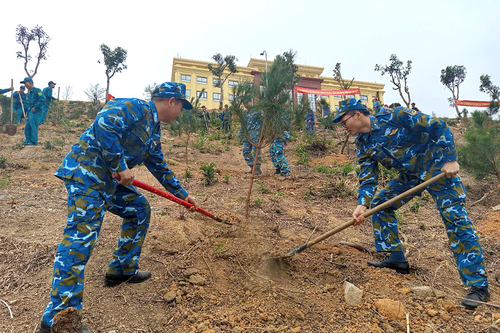 Để đơn vị ngày càng xanh, sạch, đẹp