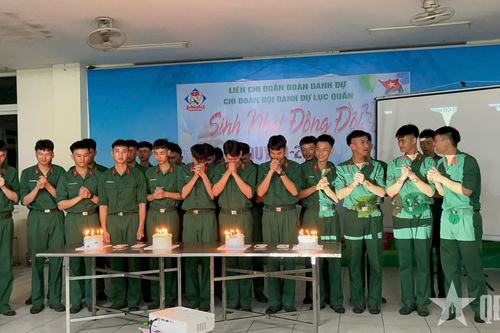 Sinh nhật đồng đội - Nét đẹp văn hóa quân nhân