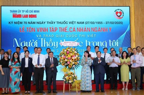 Trao giải 7 tác phẩm xuất sắc về người thầy thuốc