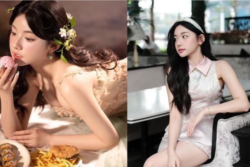 'Tiên nữ mukbang' khoe nhan sắc ngọt ngào ngắm là yêu