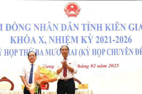 Ông Nguyễn Thanh Phong được bầu giữ chức Phó Chủ tịch UBND tỉnh Kiên Giang