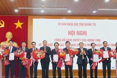 Quảng Trị bổ nhiệm nhiều lãnh đạo chủ chốt các Sở, ngành