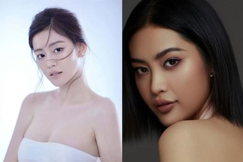Á hậu Thanh Ngân, hoa hậu Nông Thúy Hằng thi Hoa hậu Hoàn vũ Việt Nam