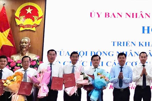 Ông Võ Minh Trung làm Giám đốc Sở Khoa học và Công nghệ tỉnh Kiên Giang