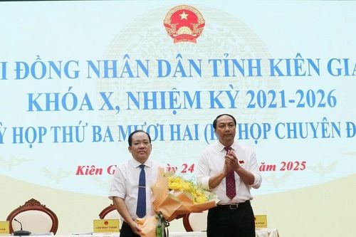 Ông Nguyễn Thanh Phong được bầu giữ chức Phó Chủ tịch UBND tỉnh Kiên Giang
