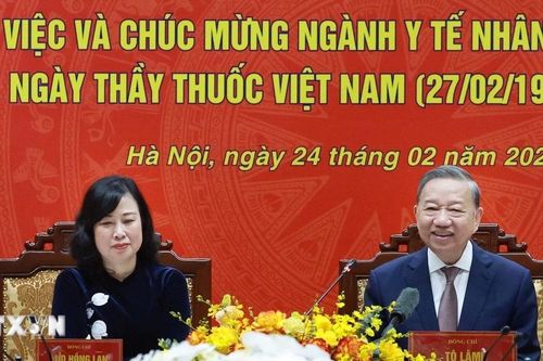 Tổng Bí thư: Tập trung tháo gỡ khó khăn, nút thắt để ngành y tế vươn dậy