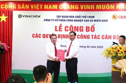 Ông Nguyễn Đình Khoát làm Bí thư Đảng ủy, Tổng Giám đốc Công ty Cao su Miền Nam