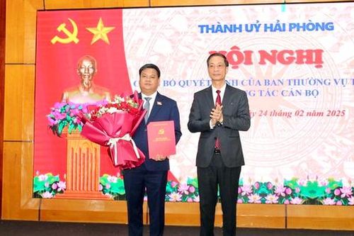 Hải Phòng: Kiện toàn cán bộ lãnh đạo tại nhiều quận, huyện