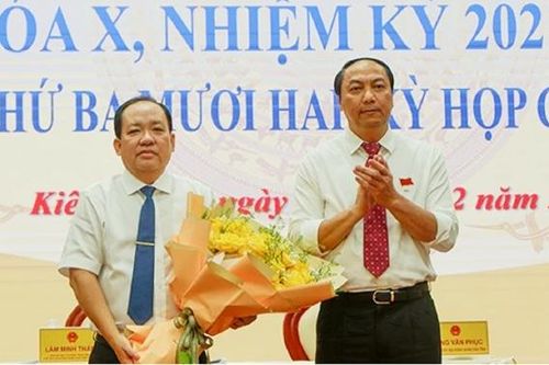 Ông Nguyễn Thanh Phong giữ chức Phó Chủ tịch UBND tỉnh Kiên Giang