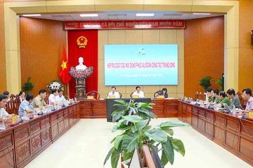 Chủ tịch UBND tỉnh An Giang chủ trì họp rà soát các nội dung để phục vụ đoàn công tác Trung ương