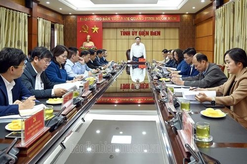 Thảo luận, thống nhất phương án thành lập Trường Đại học Điện Biên Phủ