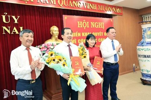 Đồng chí Nguyễn Thị Thu Hiền và Lại Thế Thông làm Phó trưởng ban Tuyên giáo và Dân vận Tỉnh ủy