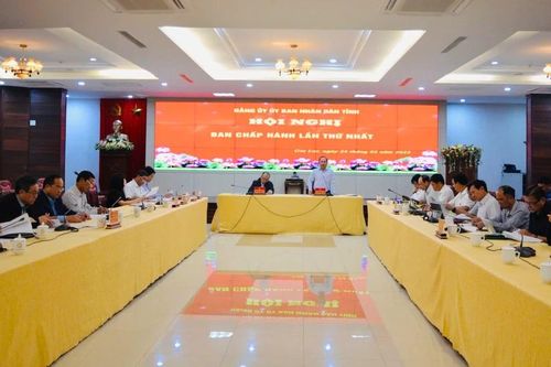 Hội nghị Ban Chấp hành Đảng bộ Ủy ban nhân dân tỉnh Gia Lai lần thứ nhất