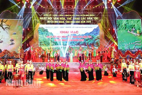 Ngày hội Văn hóa, Thể thao các dân tộc: Thương hiệu văn hóa đặc sắc của huyện Nho Quan