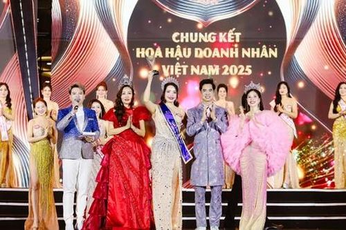 Doanh nhân Mai Hải Hà được xướng tên ngôi vị Hoa hậu Đại sứ tại Hoa hậu Doanh nhân Việt Nam 2025
