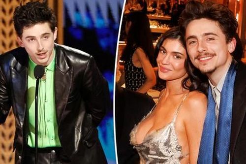 Timotheé Chalamet lập kỷ lục tại giải SAG Awards, hạnh phúc bên Kylie Jenner