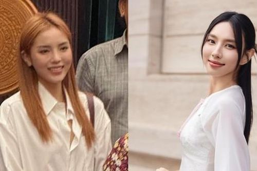 Cùng tham gia sự kiện, Hoa hậu Kỳ Duyên và Thùy Tiên chọn đồ có style đối lập