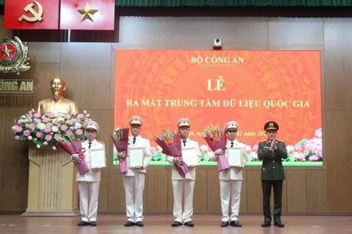 Bộ Công an công bố thành lập Trung tâm Dữ liệu quốc gia