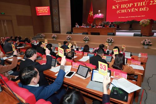 Hà Giang thông qua các nghị quyết về tổ chức bộ máy