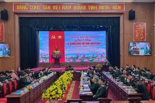 Tổng cục Hậu cần-Kỹ thuật gặp mặt báo chí đầu năm 2025